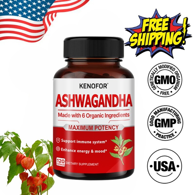 Ashwagandha Capsules 650 mg – 30to120 Vegetarian Capsules – Stress Support