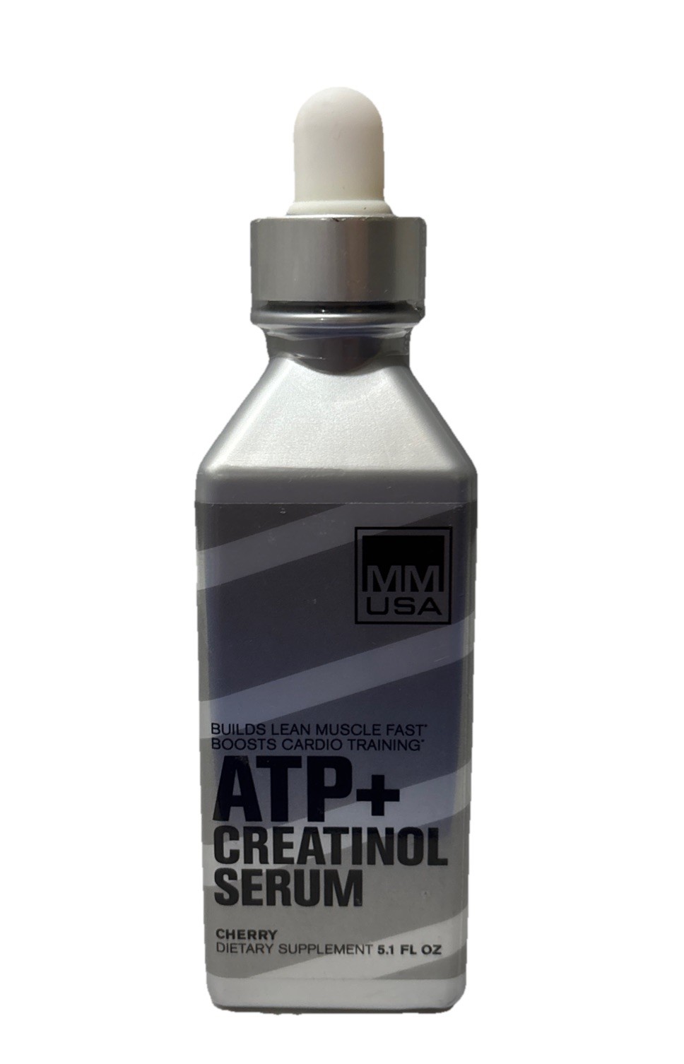 MM USA ATP+ Creatinol Serum Pre-Workout 5.1 fl oz Cherry EXP 11/2026