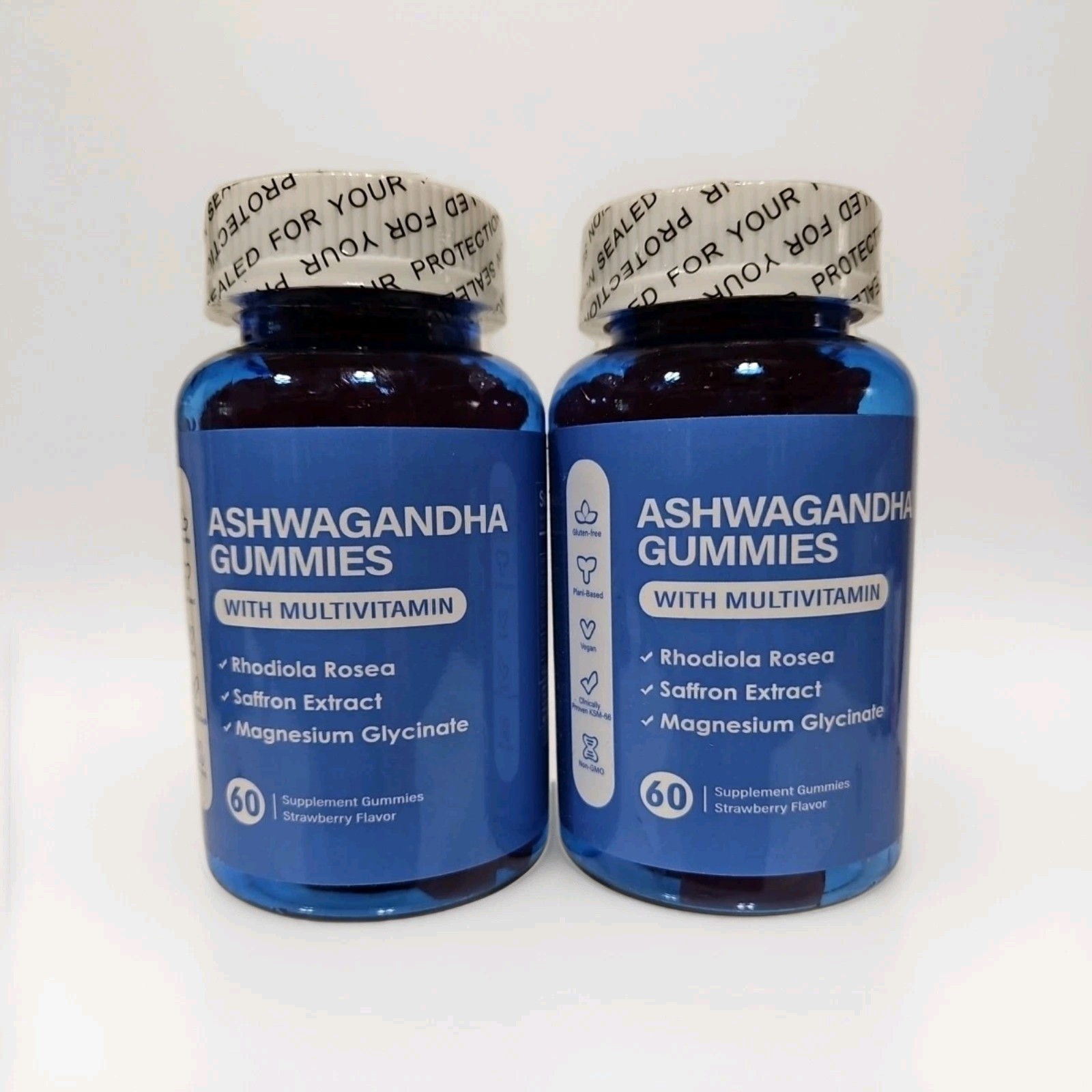 Ashwagandha Multivitamin Gummies 60ct Exp 11/26 Two Pack