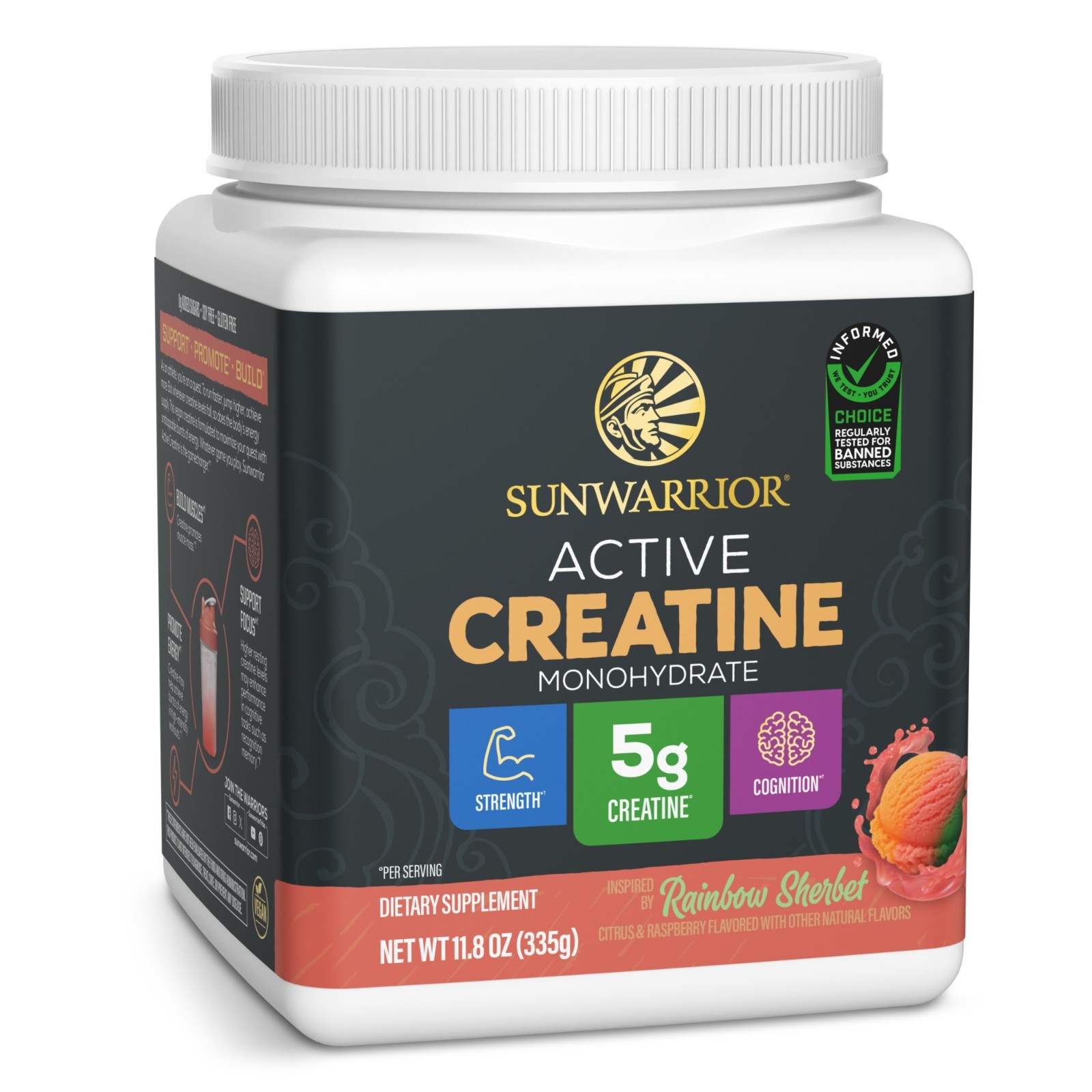 US Active Creatine – Rainbow Sherbet | 60 Servings