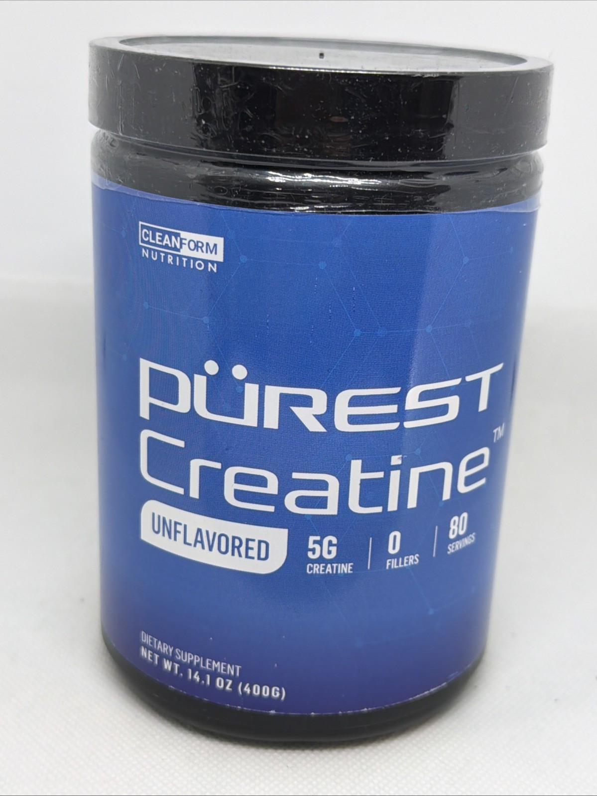 Cleanform Purest Creatine Monohydrate Powder – Ultra-Pure Micronized Unflavored