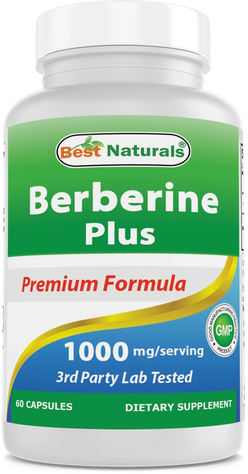 Best Naturals Berberine Plus 1000 mg 60 Capsules – Healthy Cholesterol