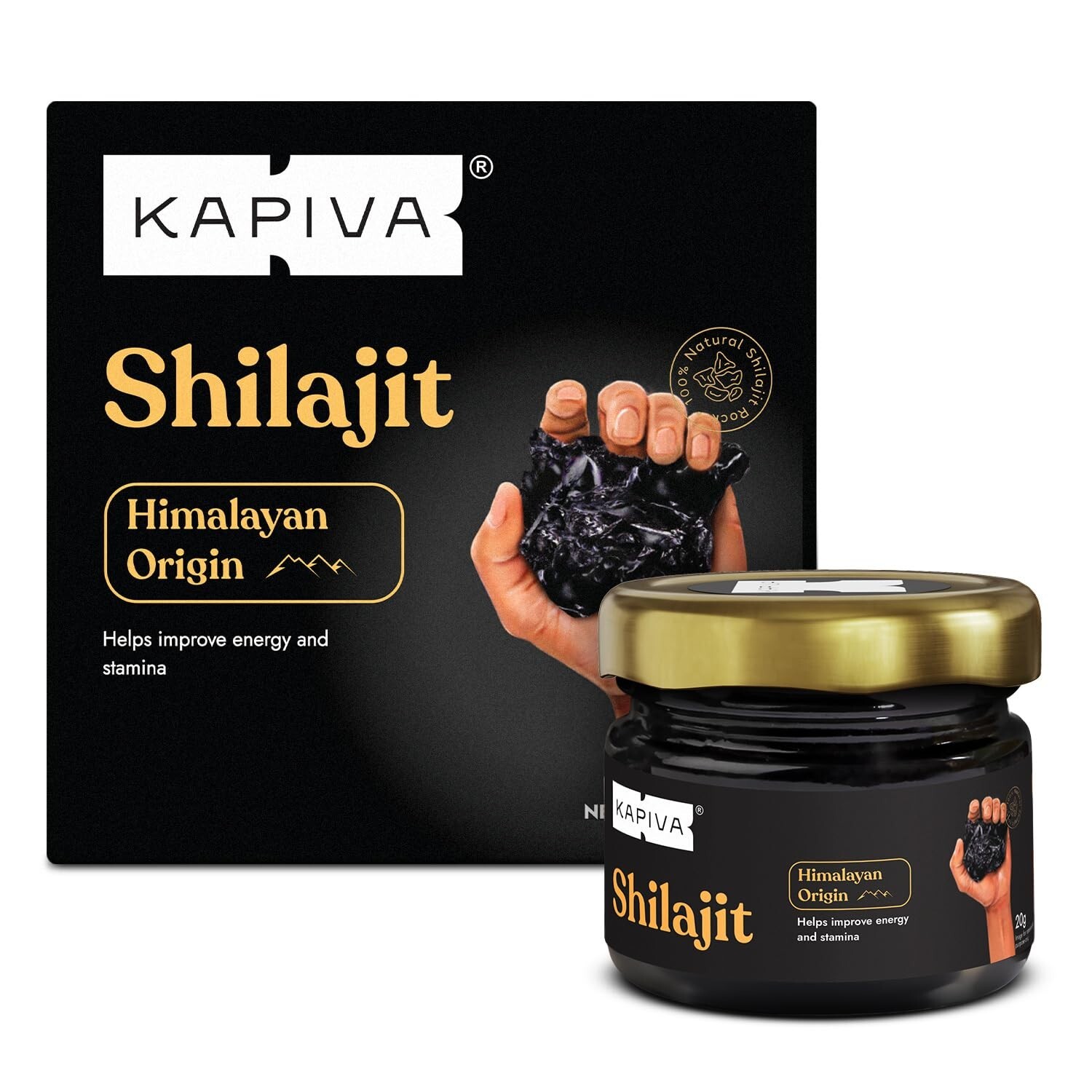 Himalyan Shilajit 100% Pure 20 Grams Lab Tested Safest & Highest Potency New