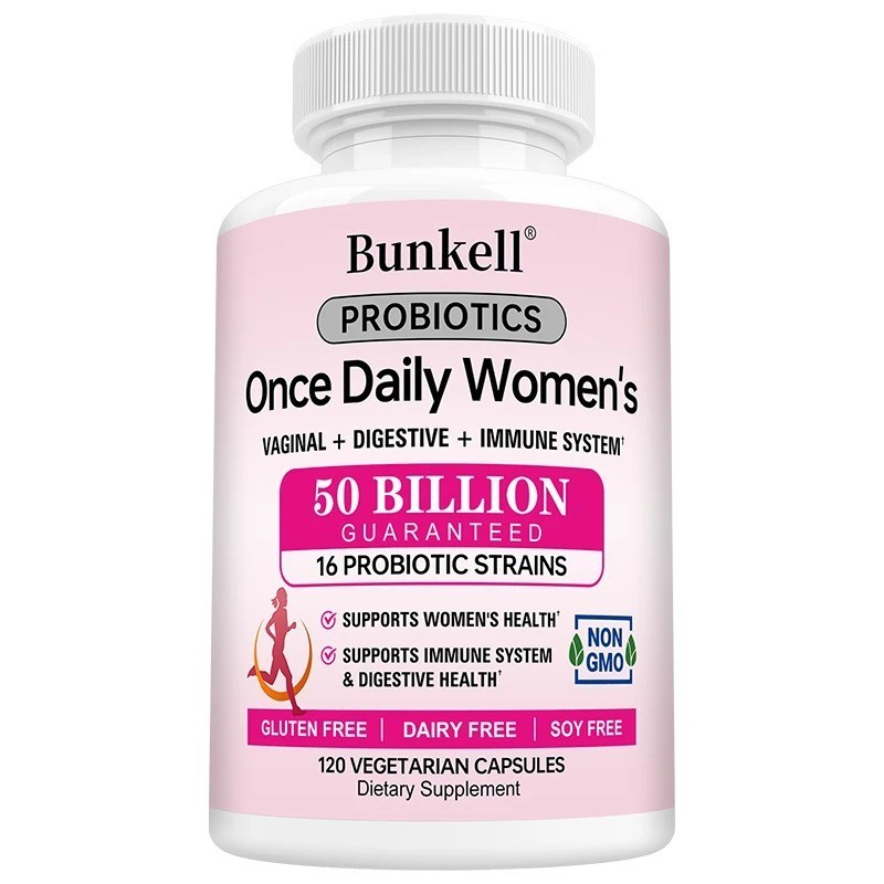 Probiotics for Women 50 Billion CFU – 16 Strains with Prebiotics – 60 Capsules