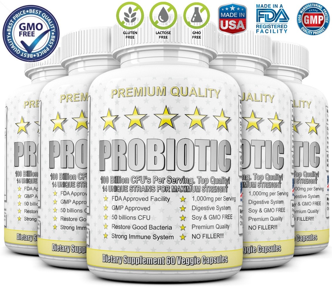 5X ULTRA PROBIOTIC 50-100 Billion CFUs RAW WHOLE ULTIMATE FLORA PRIMAL KEY RENEW