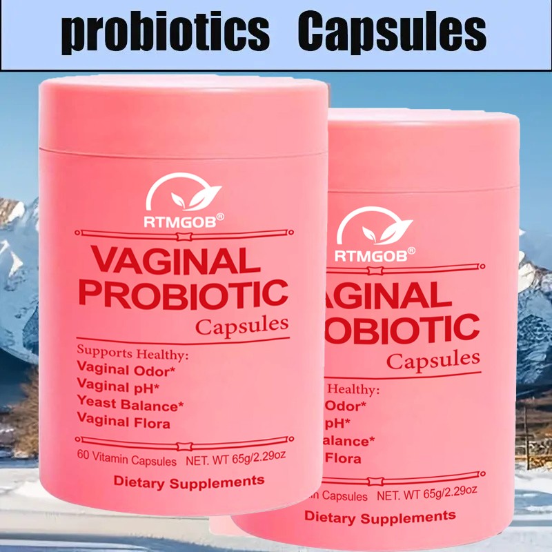 2PACK Positiv Vaginal Probiotics For Women pH BalanceW/ Prebiotics 65 Cts