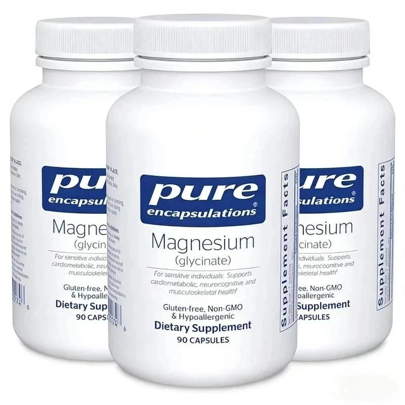Pure Encapsulations Magnesium (glycinate)120mg – 90 Vegetarian Capsules