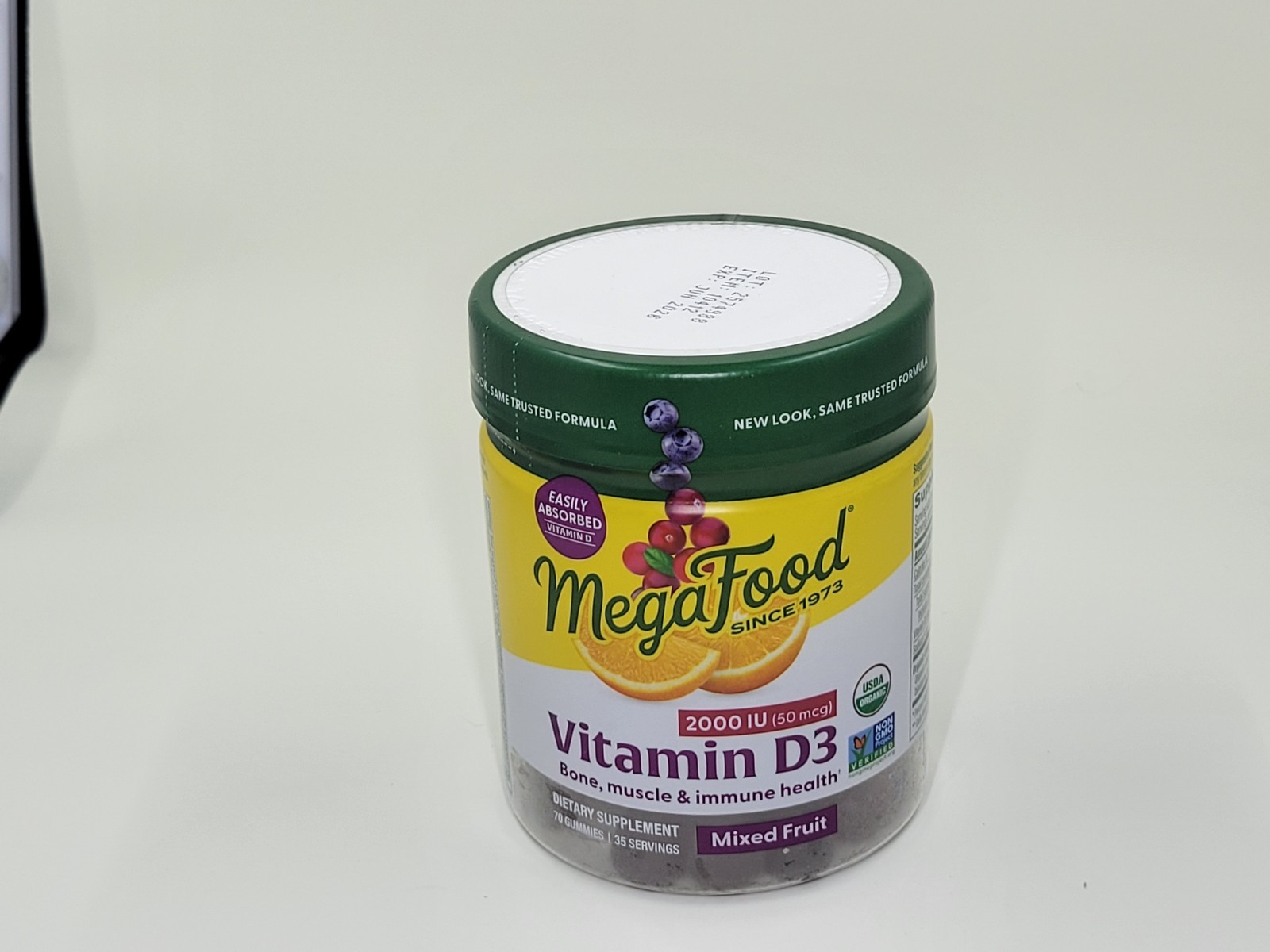 MegaFood Vitamin D3 2000 IU BONE,MUSCLE, IMMUNE, EXP JUNE 2026
