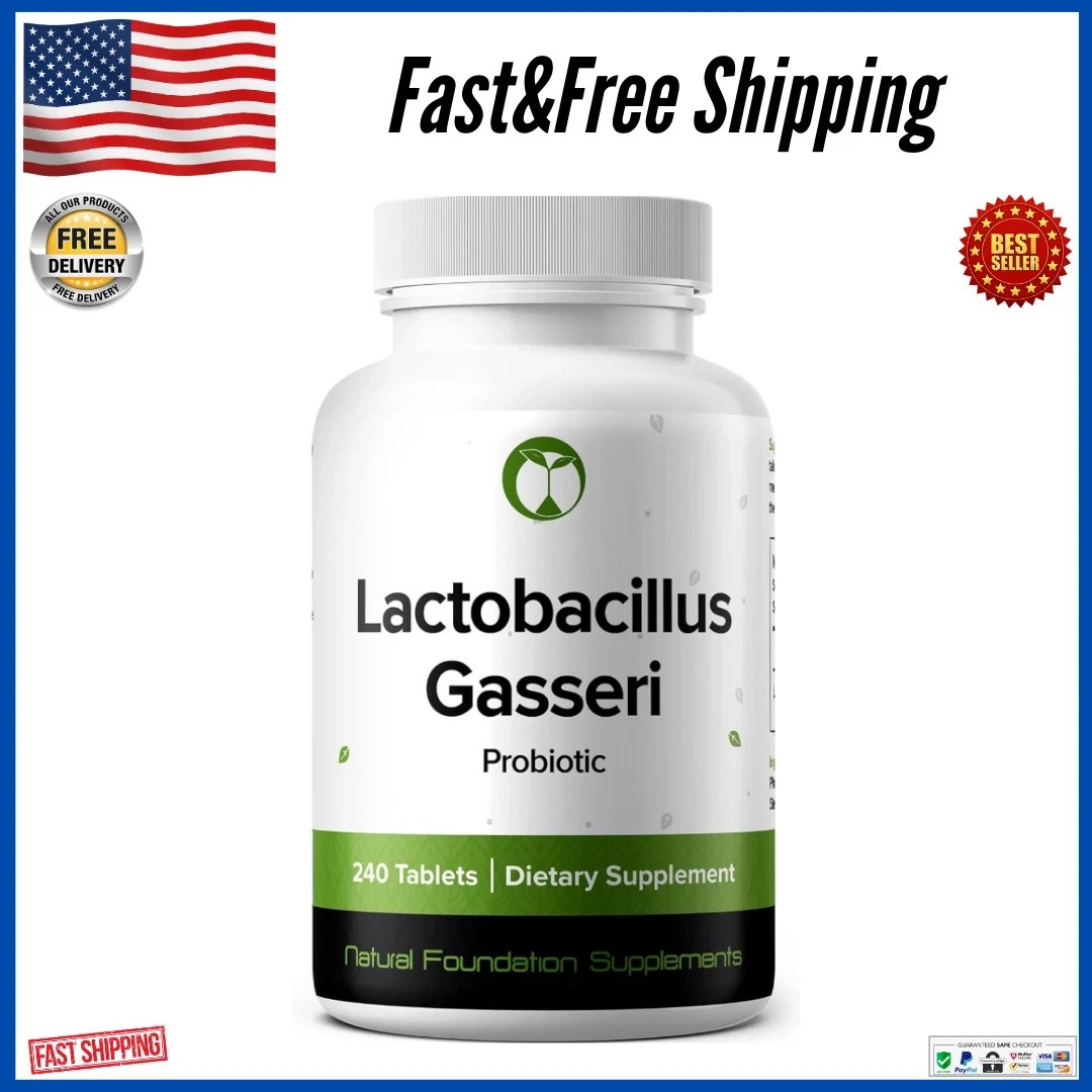 Lactobacillus Gasseri 240 Tablets 3Billion CFU Probiotic Metabolic Weight Mana..