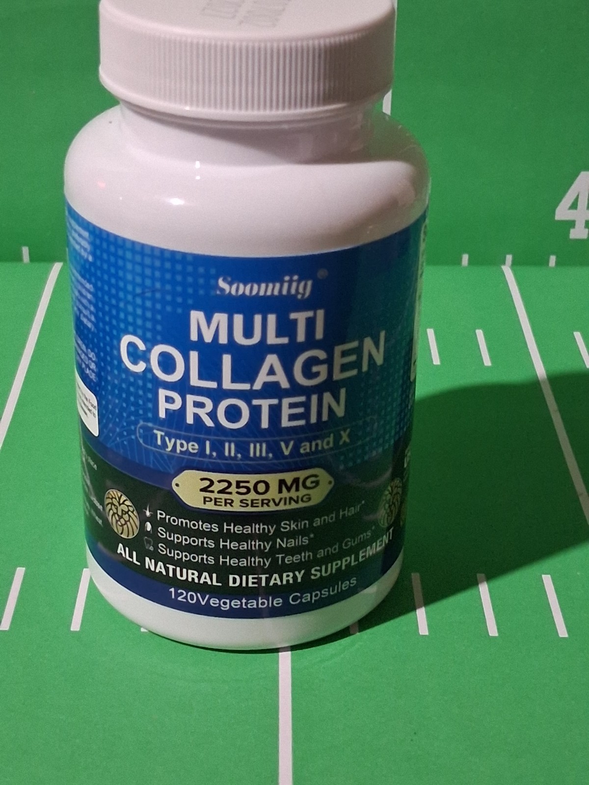 Multi Collagen Protein Type I,II,III,V And X Supplement,Skin,Hair,Nails Support