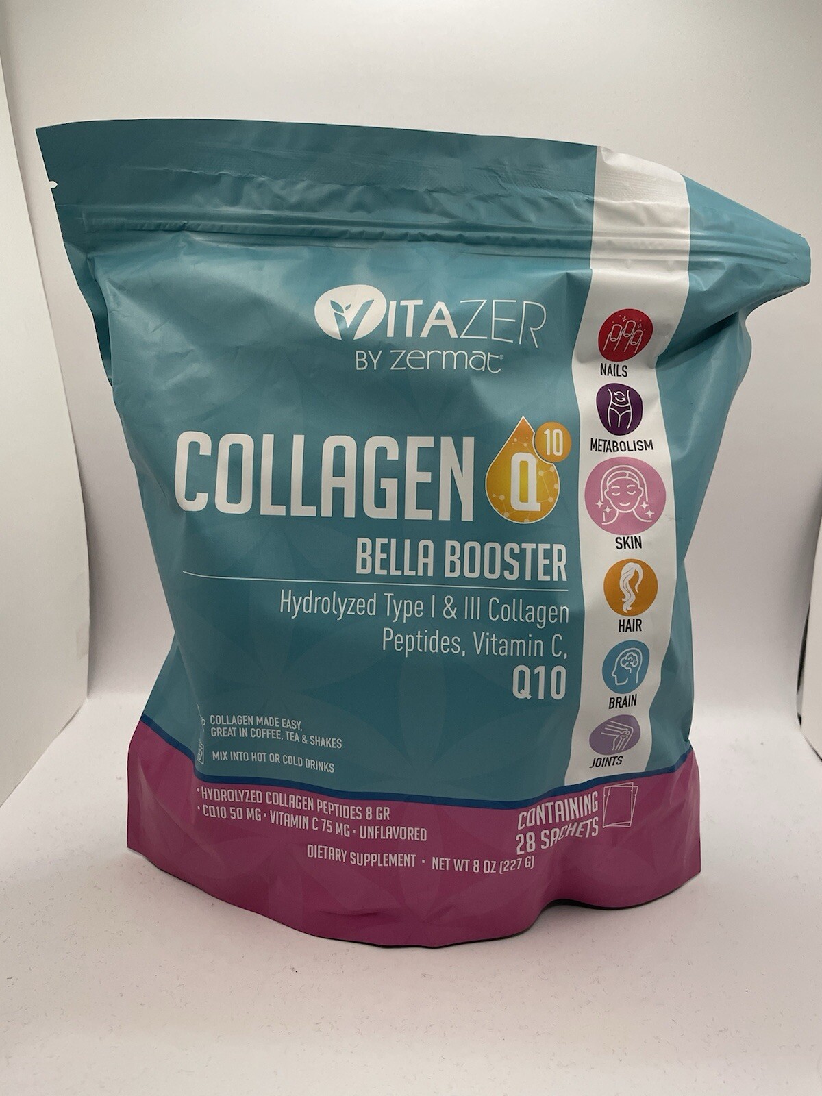 Zermat Collagen Q10 Bella Booster – 28 Sachets.