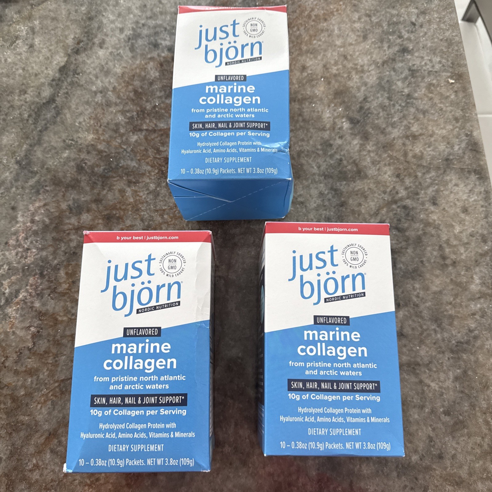 Just bjorn Marine Collagen: 28 Packets In Total! Exp: 05/2026