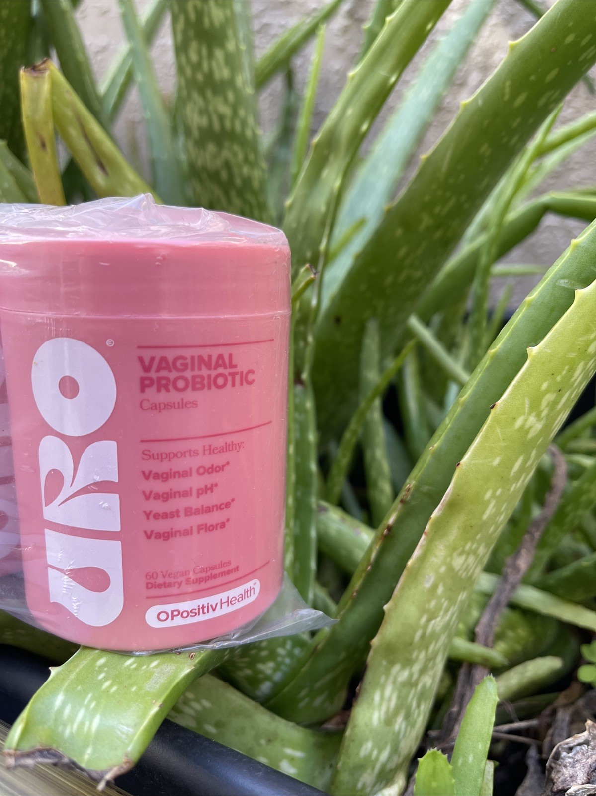 O Positiv URO pH Balance Vaginal Probiotics, 60 Capsules exp 02-2026