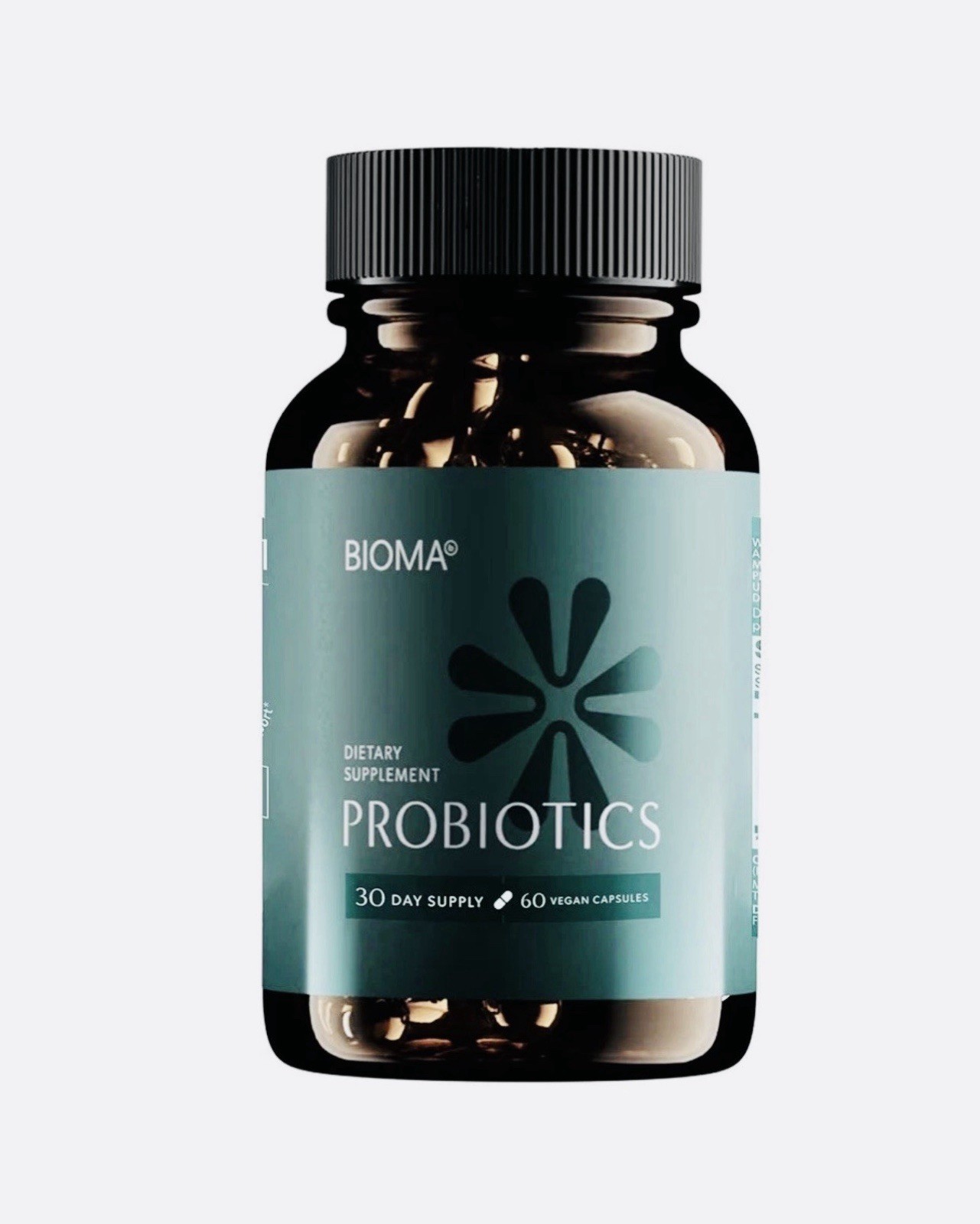 Bioma Probiotics – 30 Day Supply, 60 Vegan Capsules Dietary Supplement Exp. 8/27