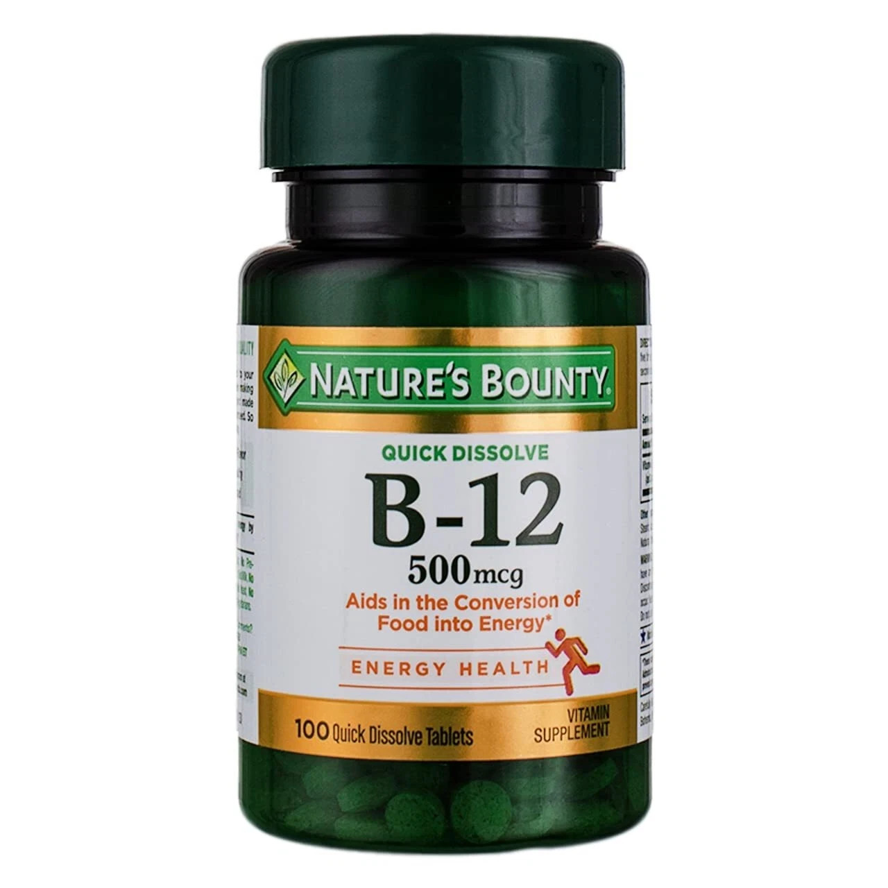 Vitamin B-12 500 Mcg 100 Count