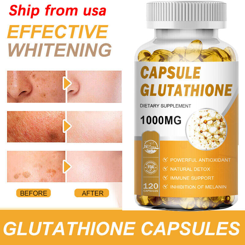 120/240/480 capsules collagen pills whitening skin bleaching lightening love
