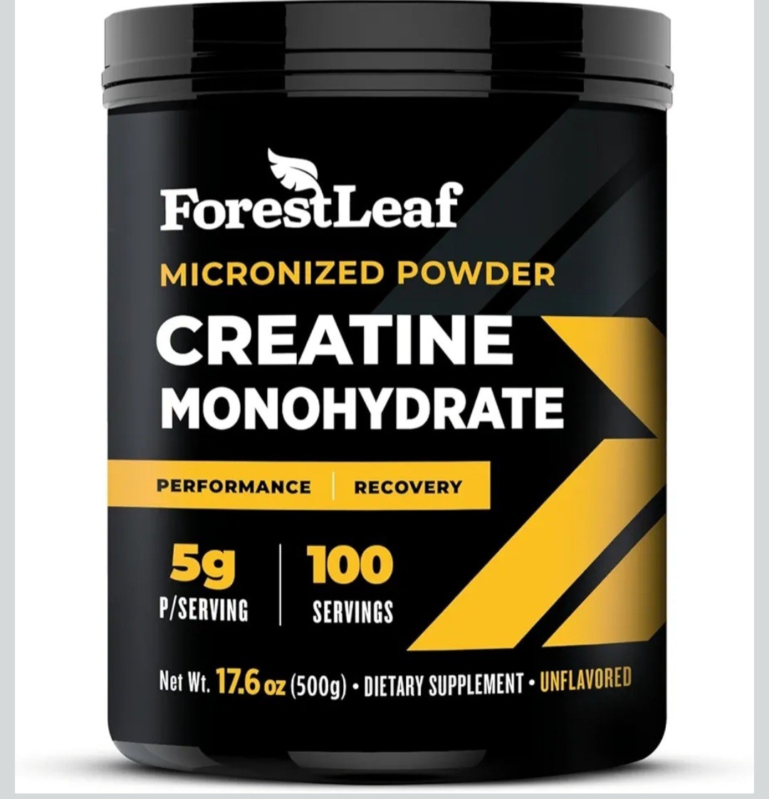 ForestLeaf Micronized Creatine Monohydrate Powder 100 Servings EXP 12/28 NEW