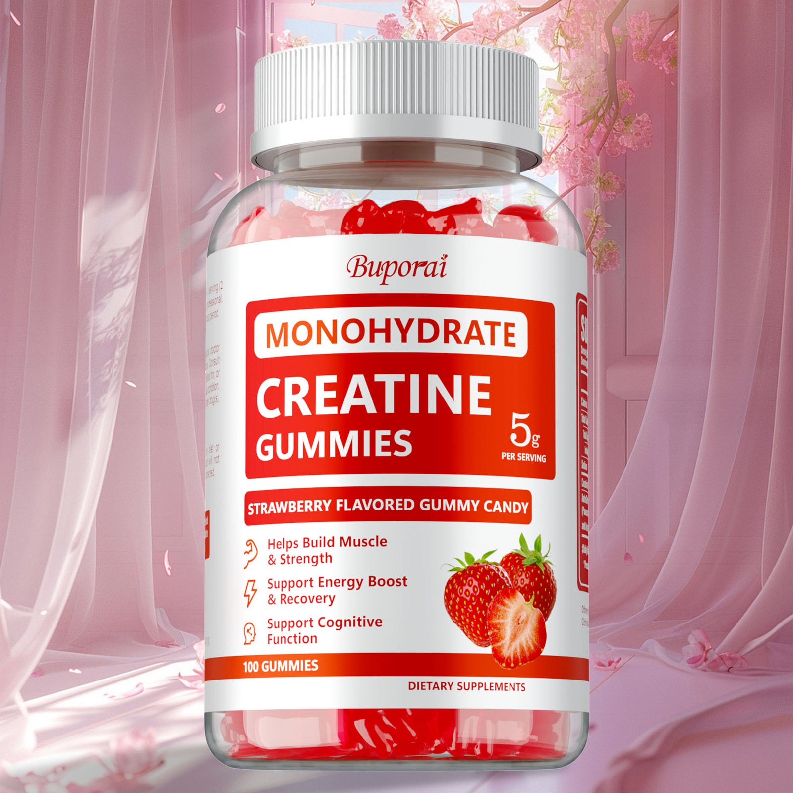 Creatine Monohydrate – Enhances Energy and Recovery, Improves Muscle Strength