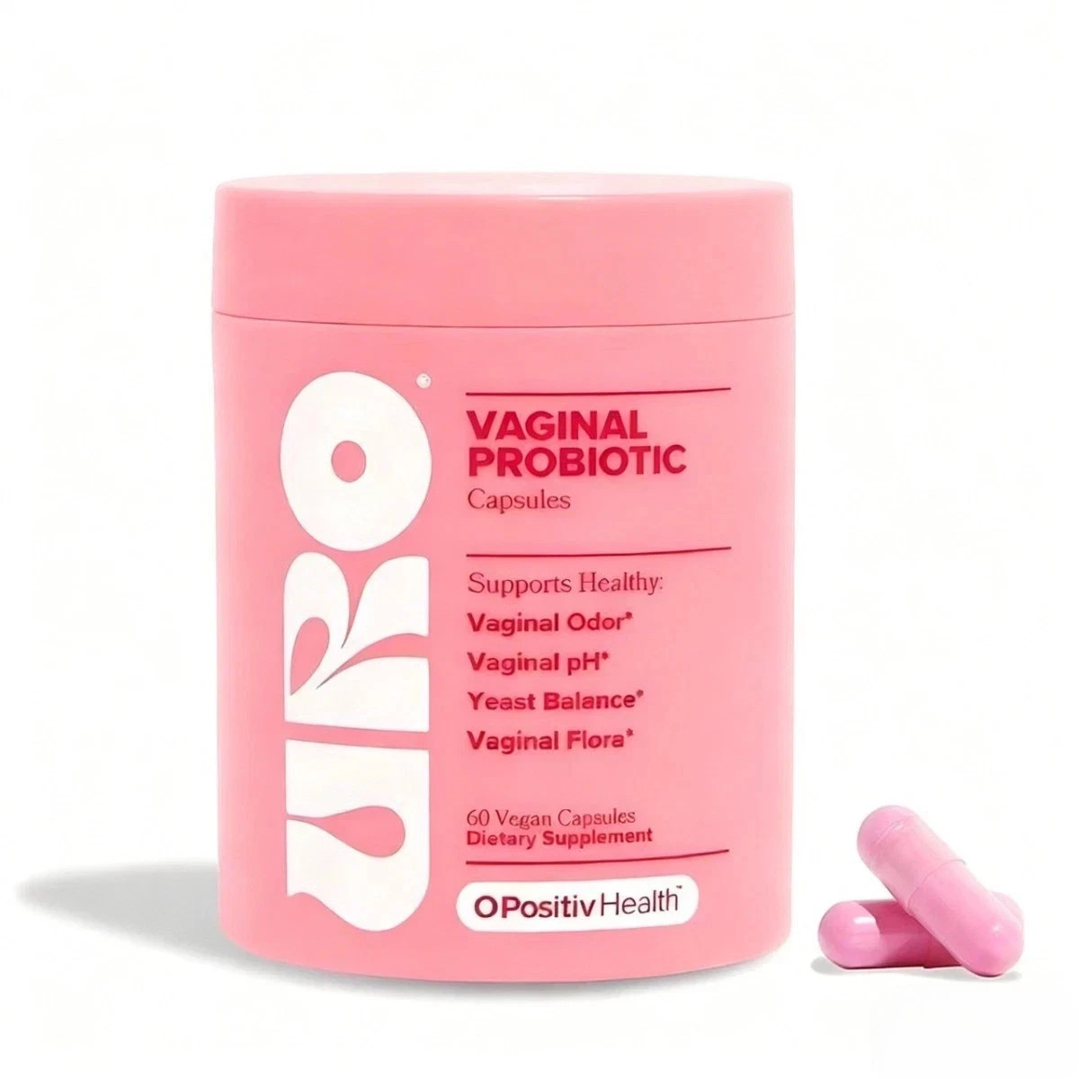 URO Women’s Probiotics Prebiotic & Capsules for pH Balance & Odor orginal 100%