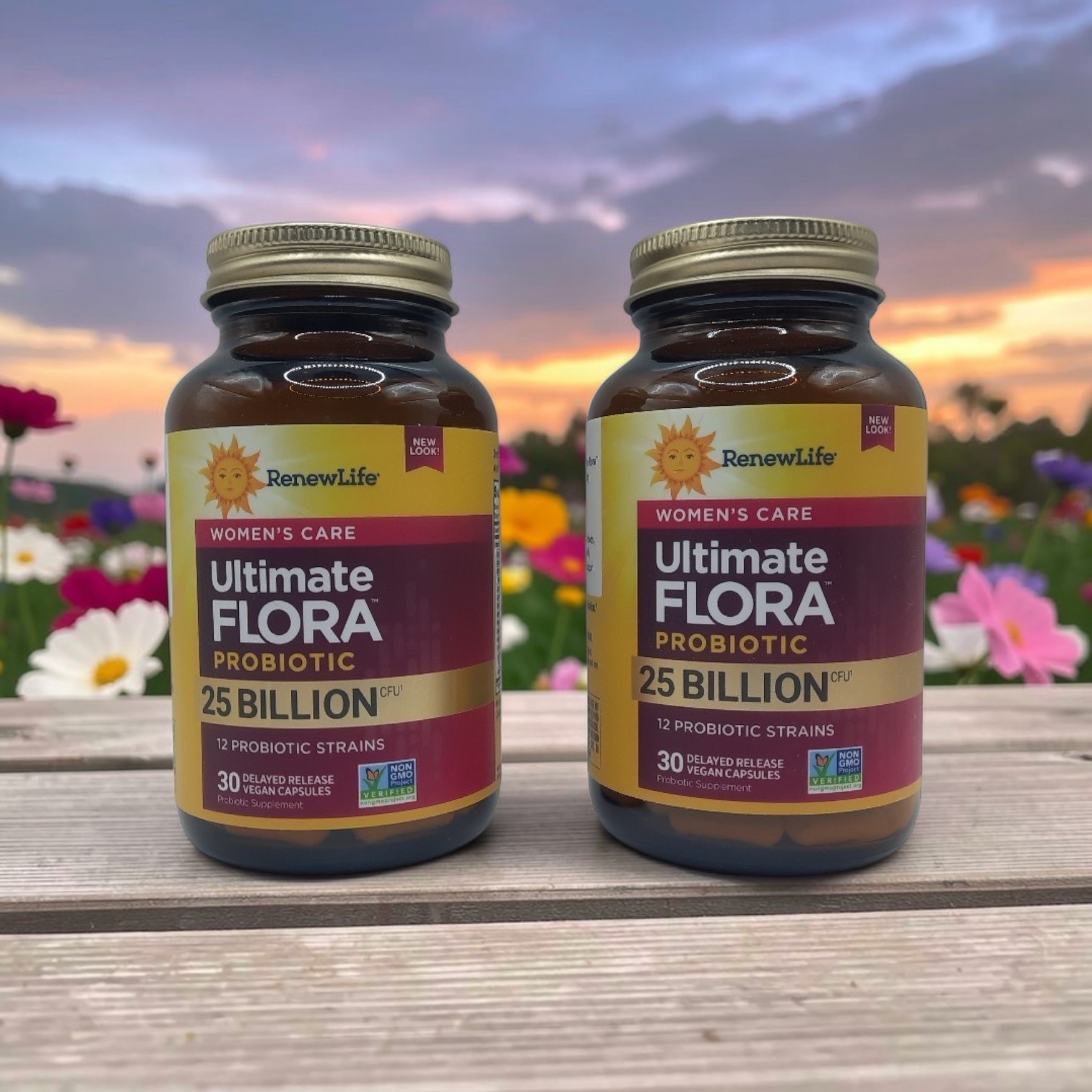Renew Life Ultimate Flora WOMENS Probiotic 25 Billion 30 Caps E 10/26+ ☆TWO☆