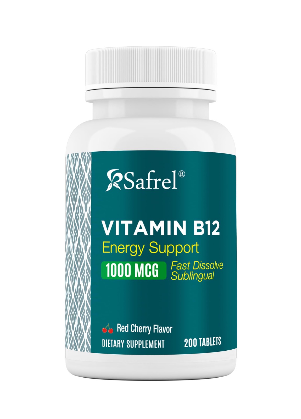 Vitamin B12 1000 mcg, 200 Fast Dissolve Tablets, Easy to Take Sublingual B12 …