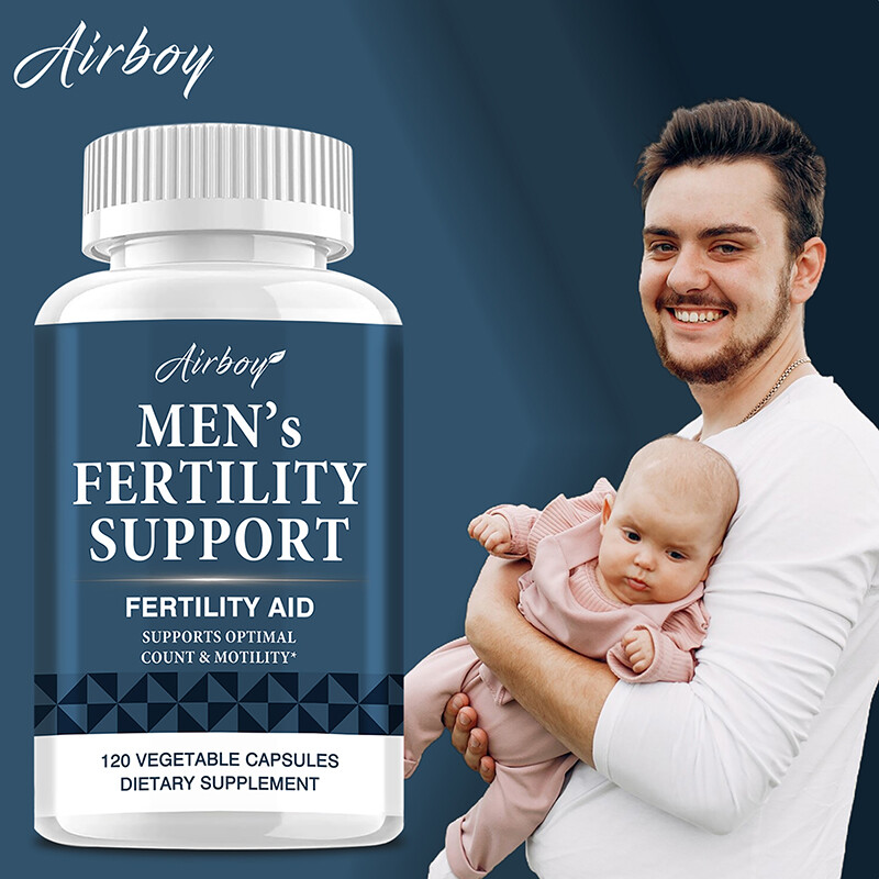 Men’s Fertility Support – Supports Sperm Health & Semen Volume Natural Formula