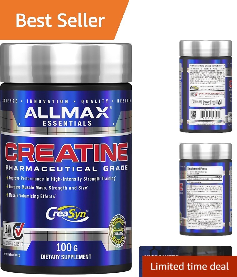 Instantized 100g Creatine Monohydrate – Easy Mixing for Active Lifestyles