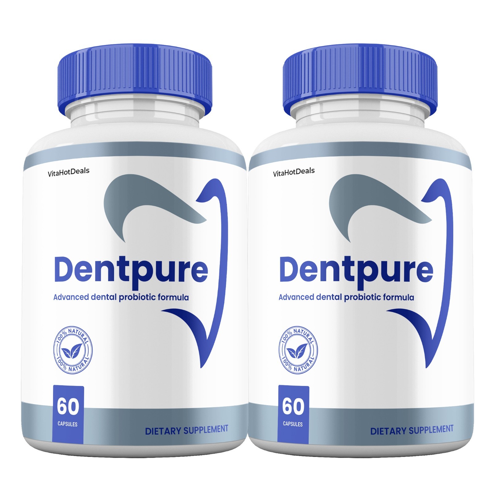 DentPure Capsules, High Strength Oral Health Formula, Dent Pure Pills (2 Pack)