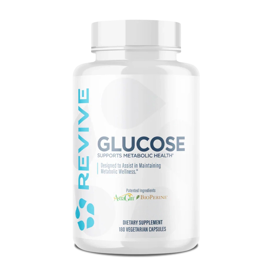 Revive MD – Glucose Berberine for Blood Sugar & Metabolism Health – 180 Capsules