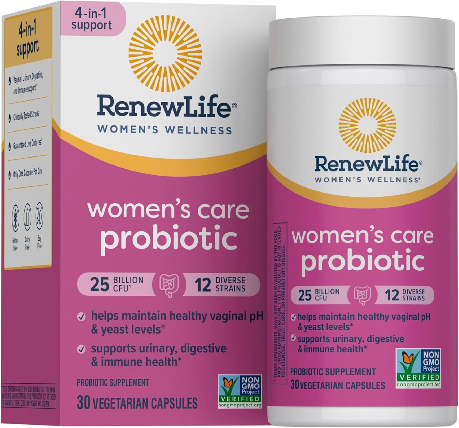 Probiotics for Women, 25 Billion CFU Guaranteed, Probiotic Supplement for Digest