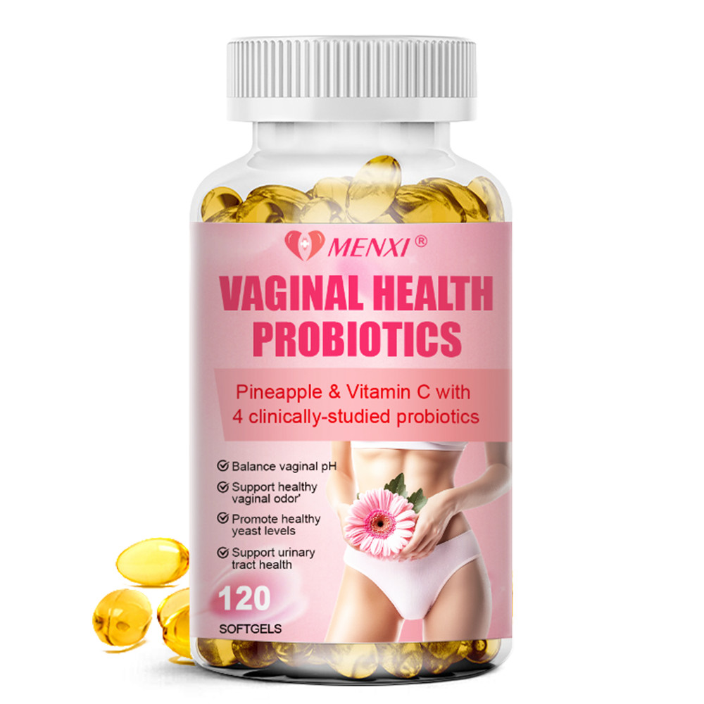 Vaginal Probiotics for Women pH Balance w/ Prebiotics Lactobacillus Capsules