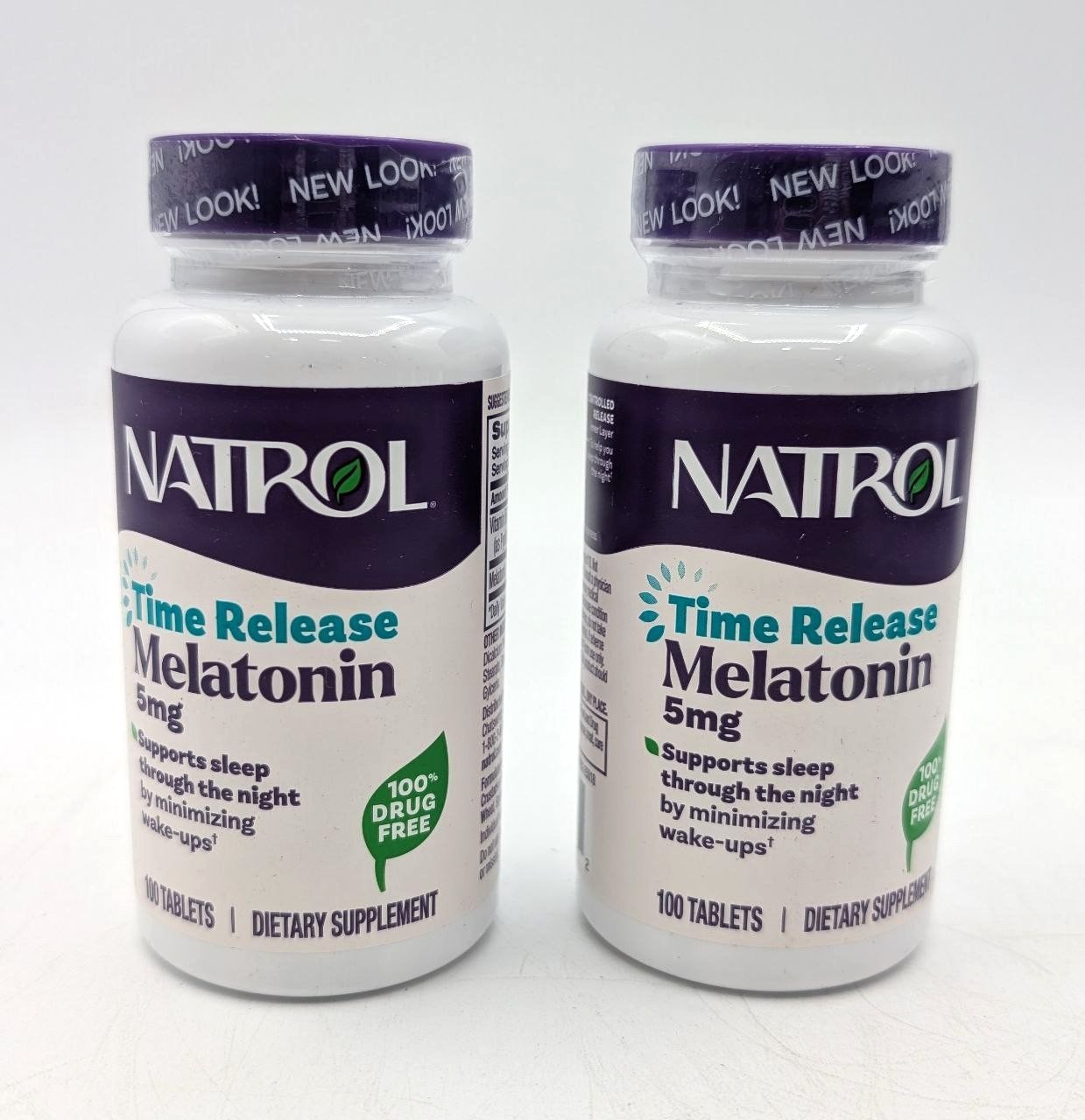Natrol, Melatonin 5Mg Time Release, 100 Tablets – 2 Pack