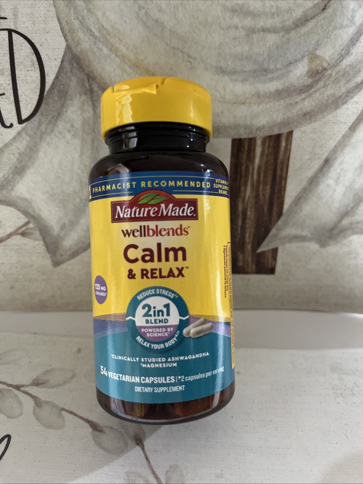 Nature Made Wellblends Calm & Relax; 54 Capsules; Exp  05/26