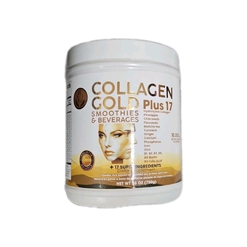 Collagen Peptides Powder | 26 Oz, Pineapple Flavor | Superfood Blend. Exp 11/26