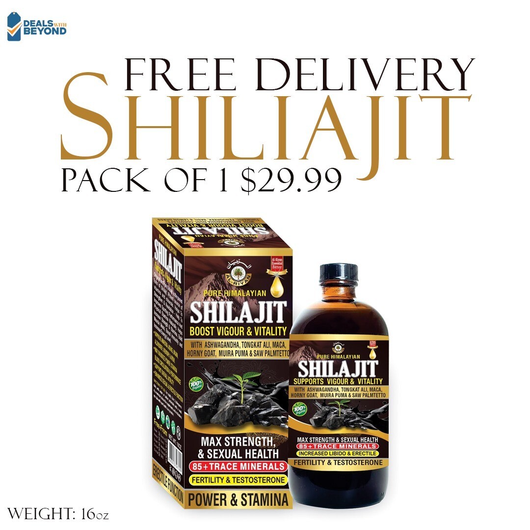 Shilajit Pure Himalayan Organic Tonic 16oz (ORIGINAL)