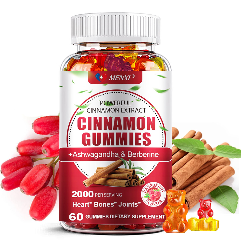 Organic Ceylon Cinnamon 2000mg Gummies with Berberine – Blood Sugar Supplement