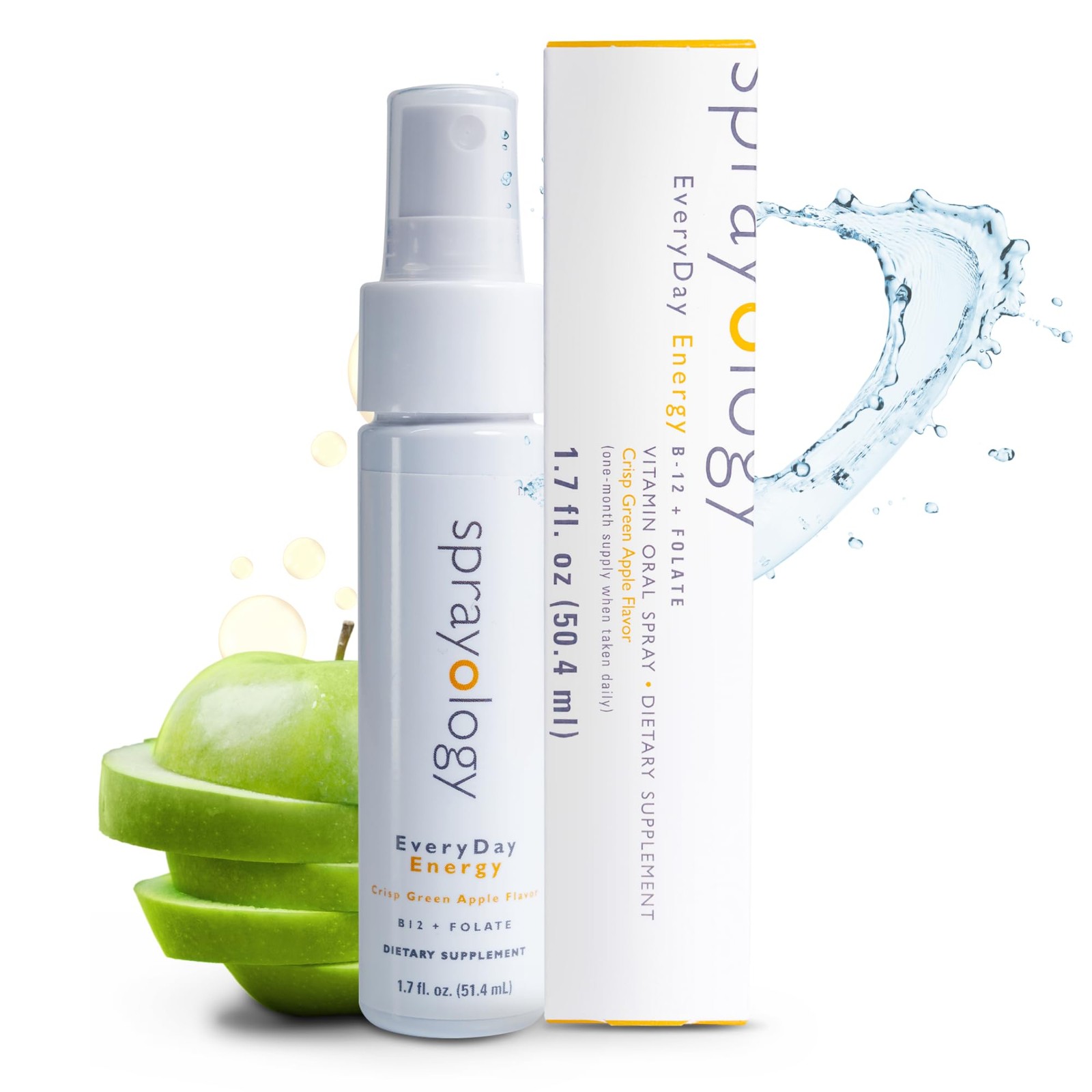 Sprayology EveryDay Energy | Vitamin B12 and Folate Supplement Spray | Vegan …