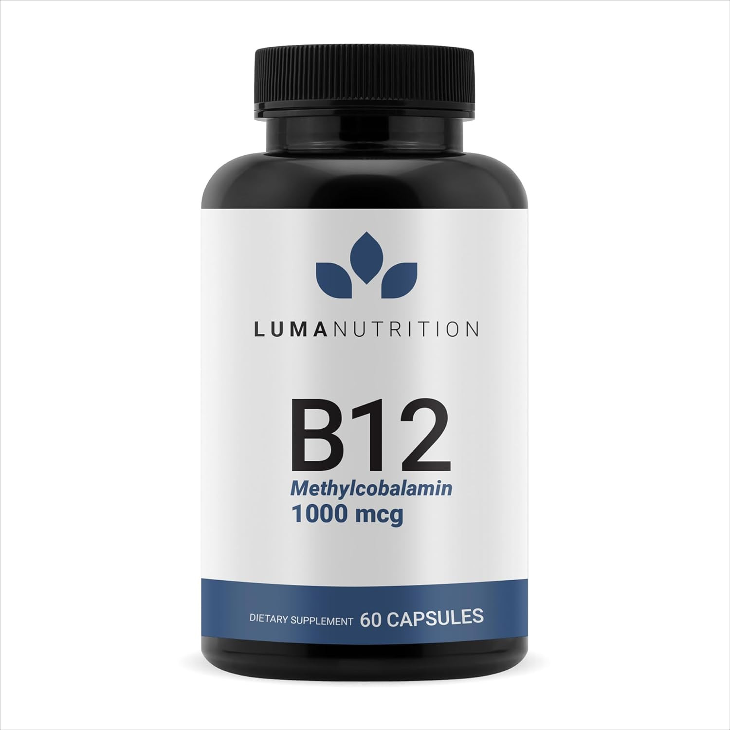 Luma Nutrition Vitamin B12 Methylcobalamin 1000 Mcg  60 Capsules – Made in USA