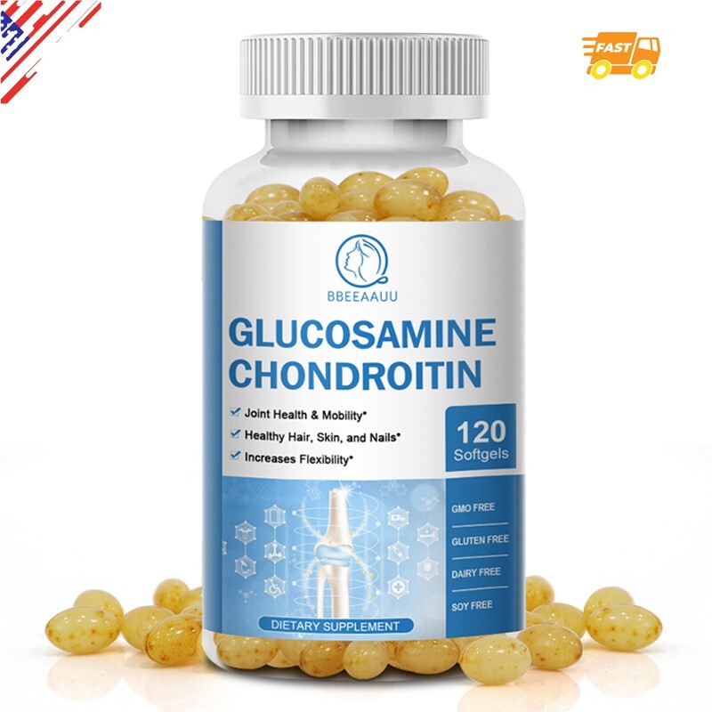 Glucosamine Chondroitin MSM With Vitamin D3 Bones Joint Support Pills