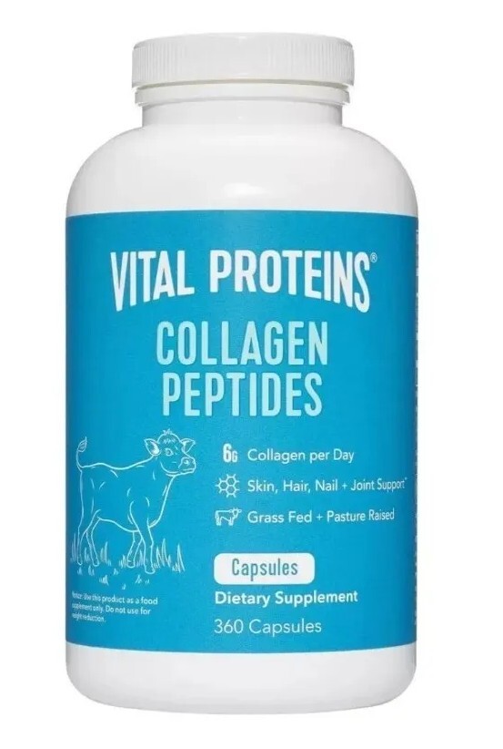 Vital Proteins Collagen Peptides Dietary Supplement 360 Capsules Exp 1/9/2026