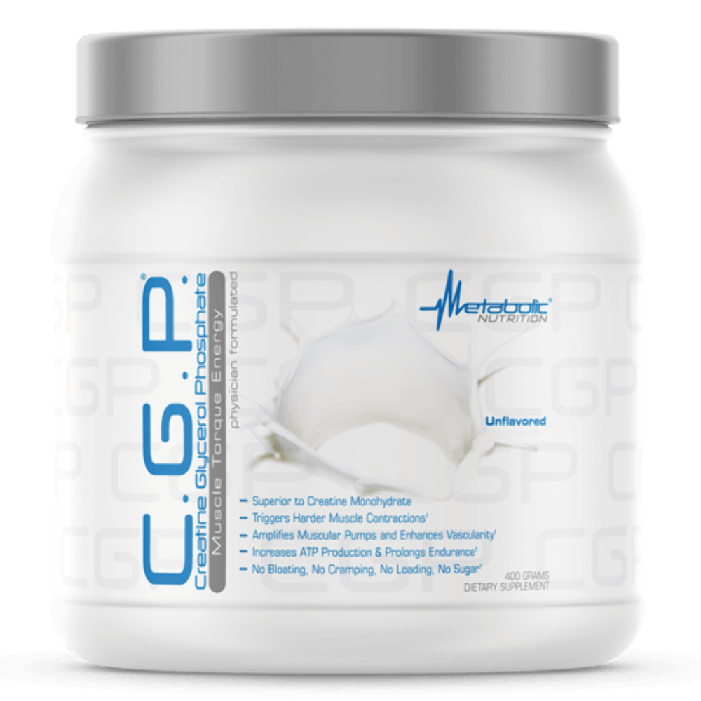 Metabolic Nutrition – C.G.P. Creatine Glycerol Phosphate Torque Energy-60Serving