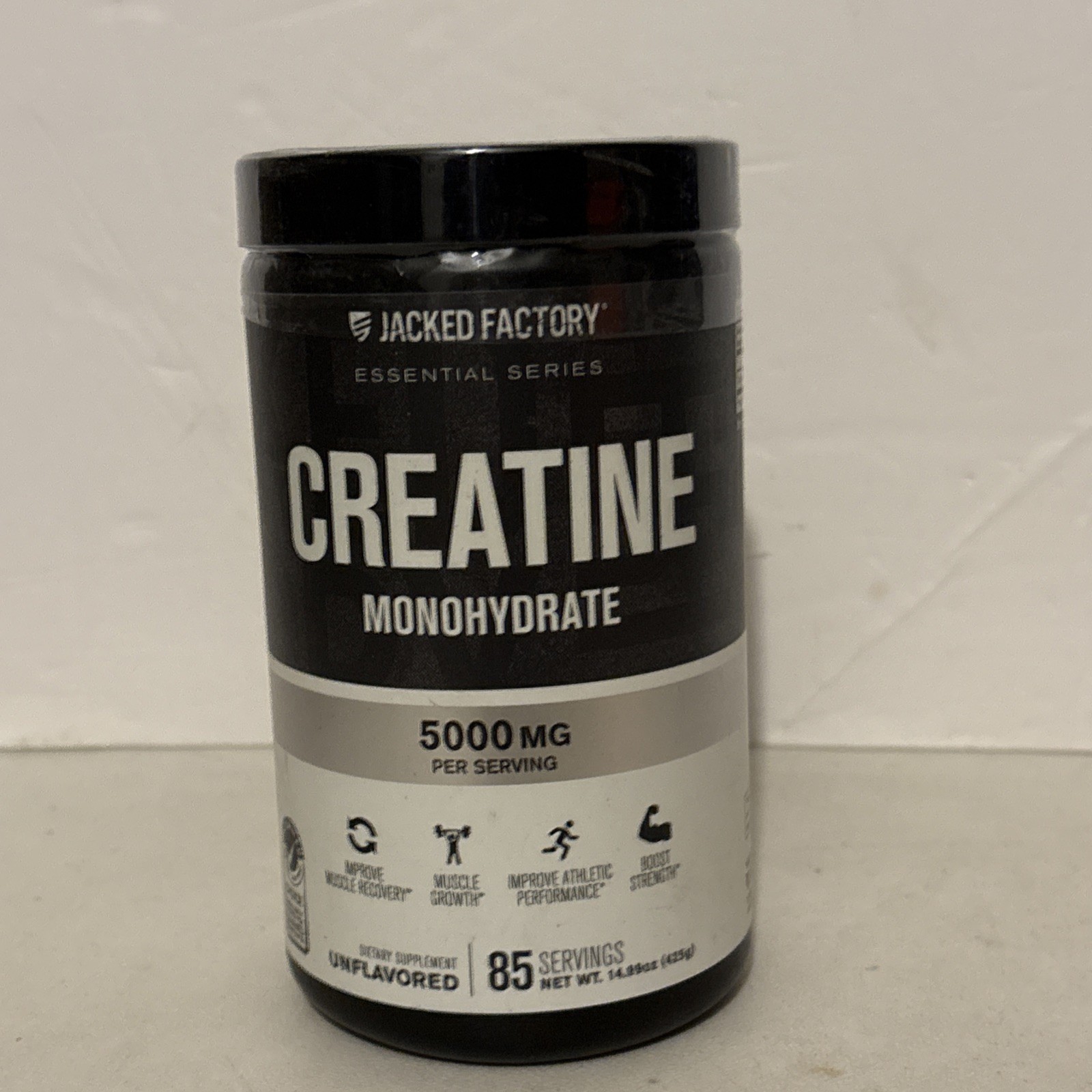 Jack Pure Creatine Monohydrate – 85 Servings (5000mg) exp6/27 Sealed