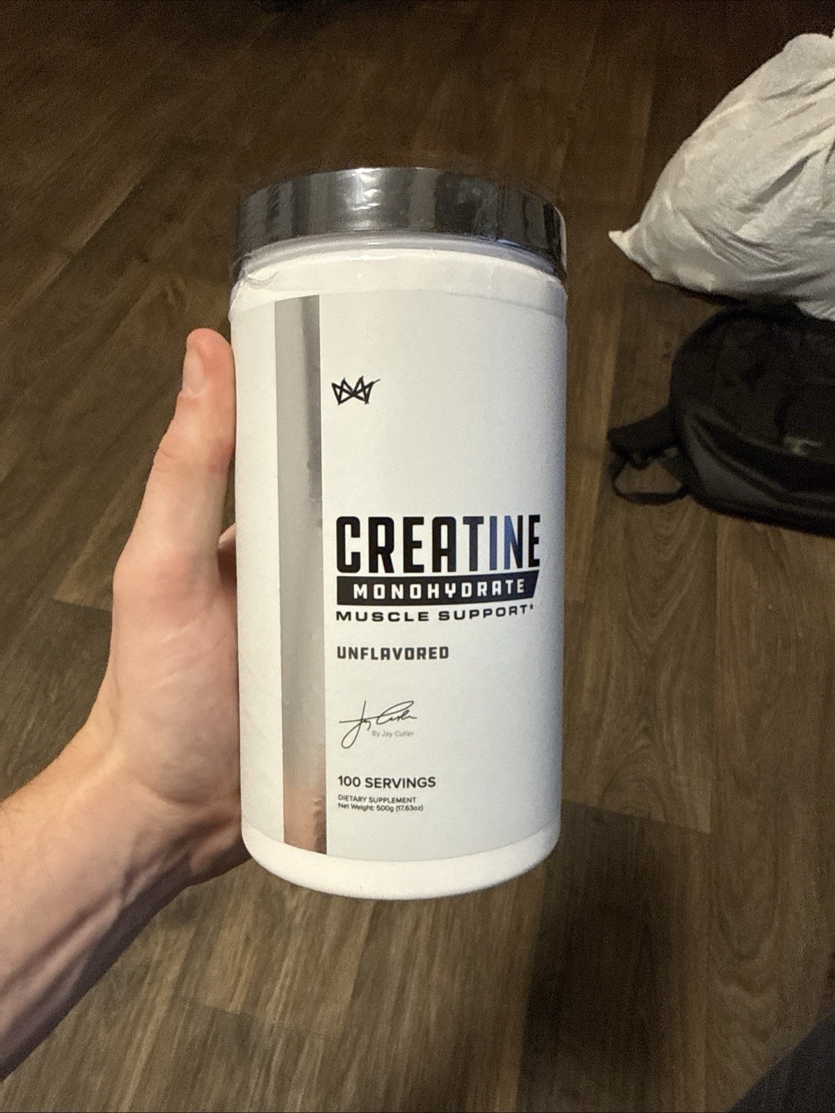 Cutler Nutrition Creatine Monohydrate Supplement Unflavored EXP: 12/2027 – New