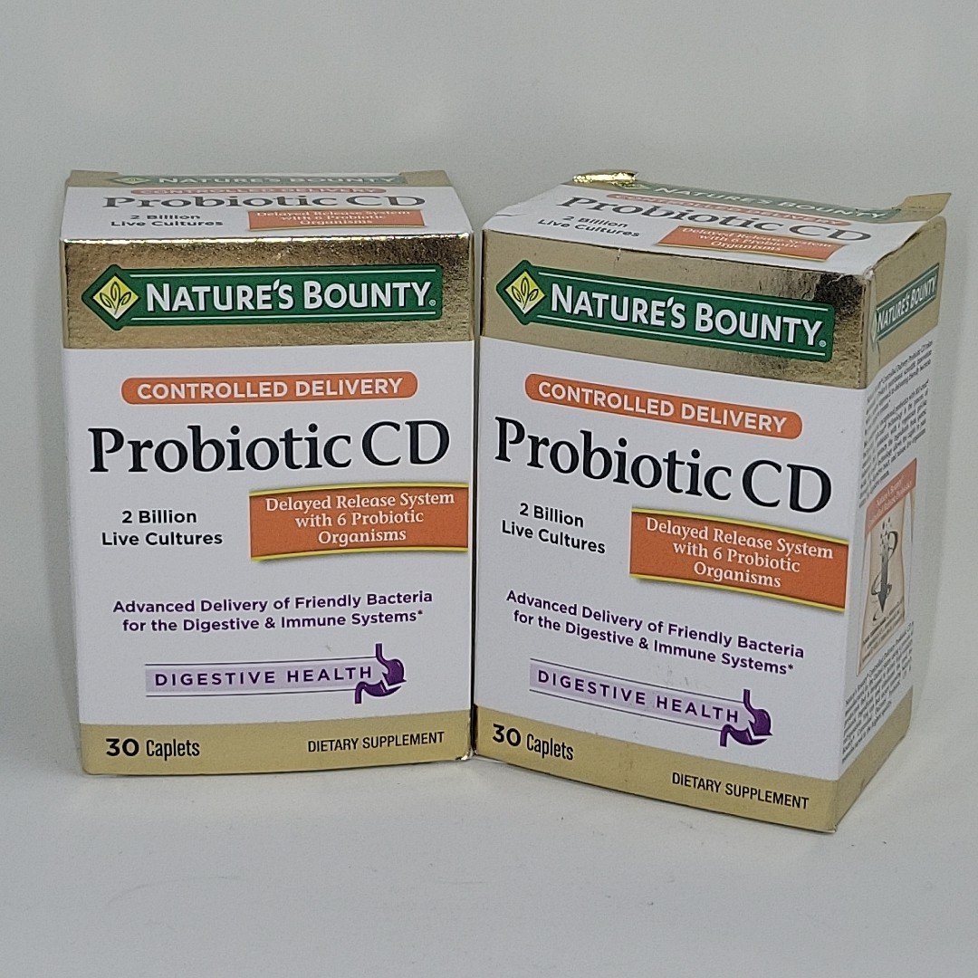 Nature’s Bounty 2pk Controlled Delivery Probiotic CD DIGESTIVE HEALTH EXP 5/2026