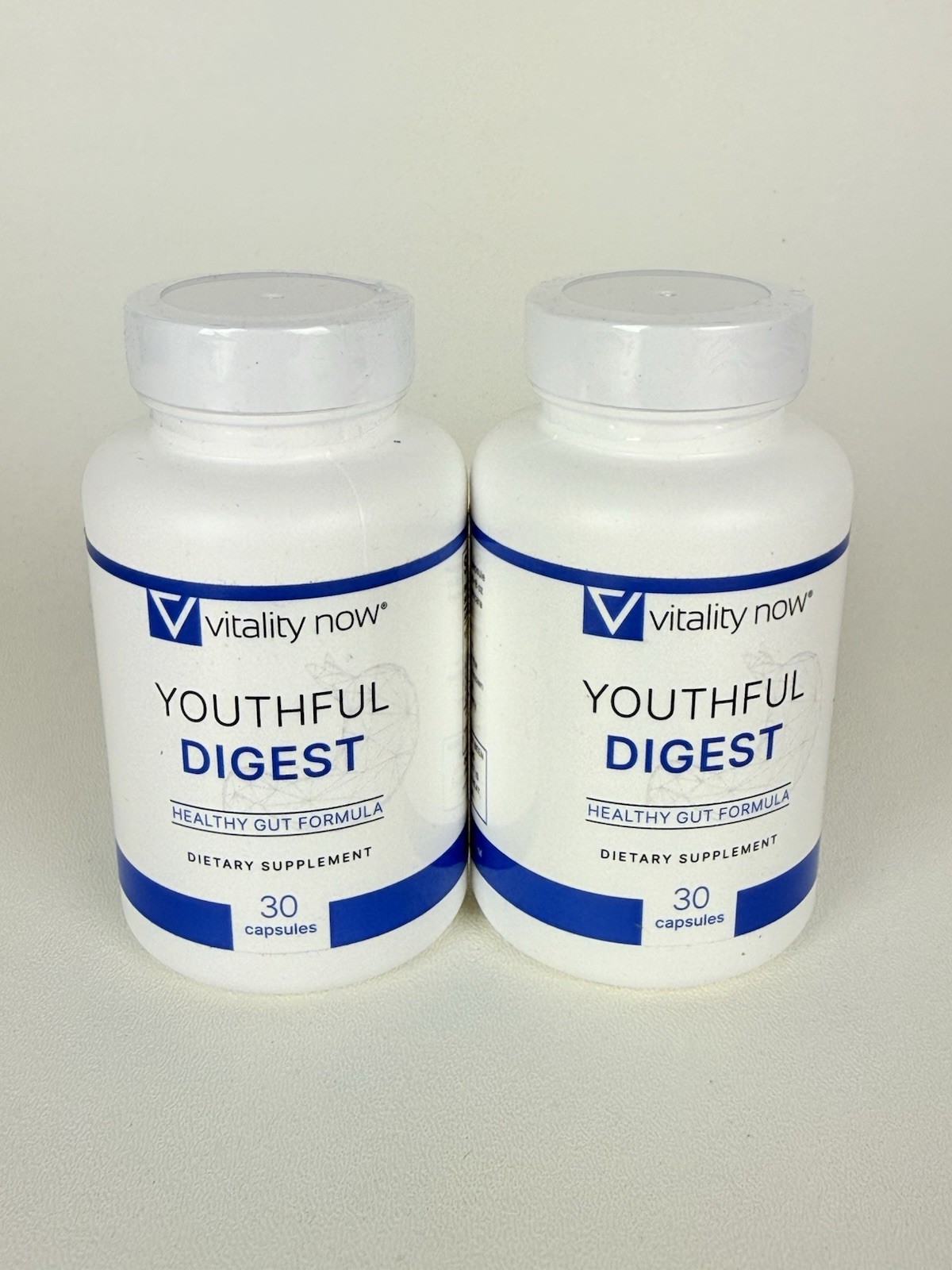 2xVitality Now Youthful Digest Probiotic Healthy Gut Formula Gut Support 30