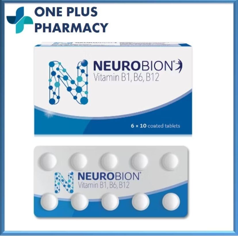 30 x Tablets Neurobion Vitamin B Complex B1, B6, B12 for Nerve Relief & Numbness