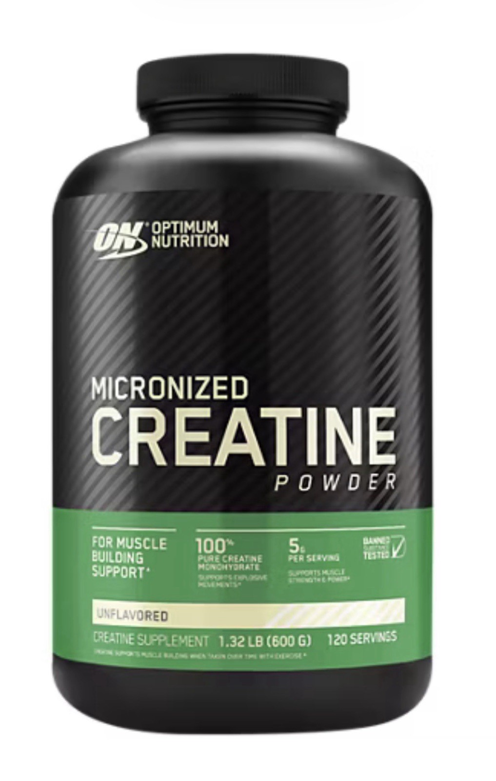 Optimum Nutrition, Micronized Creatine Powder,1.32 Lb(600 g)exp2026/12