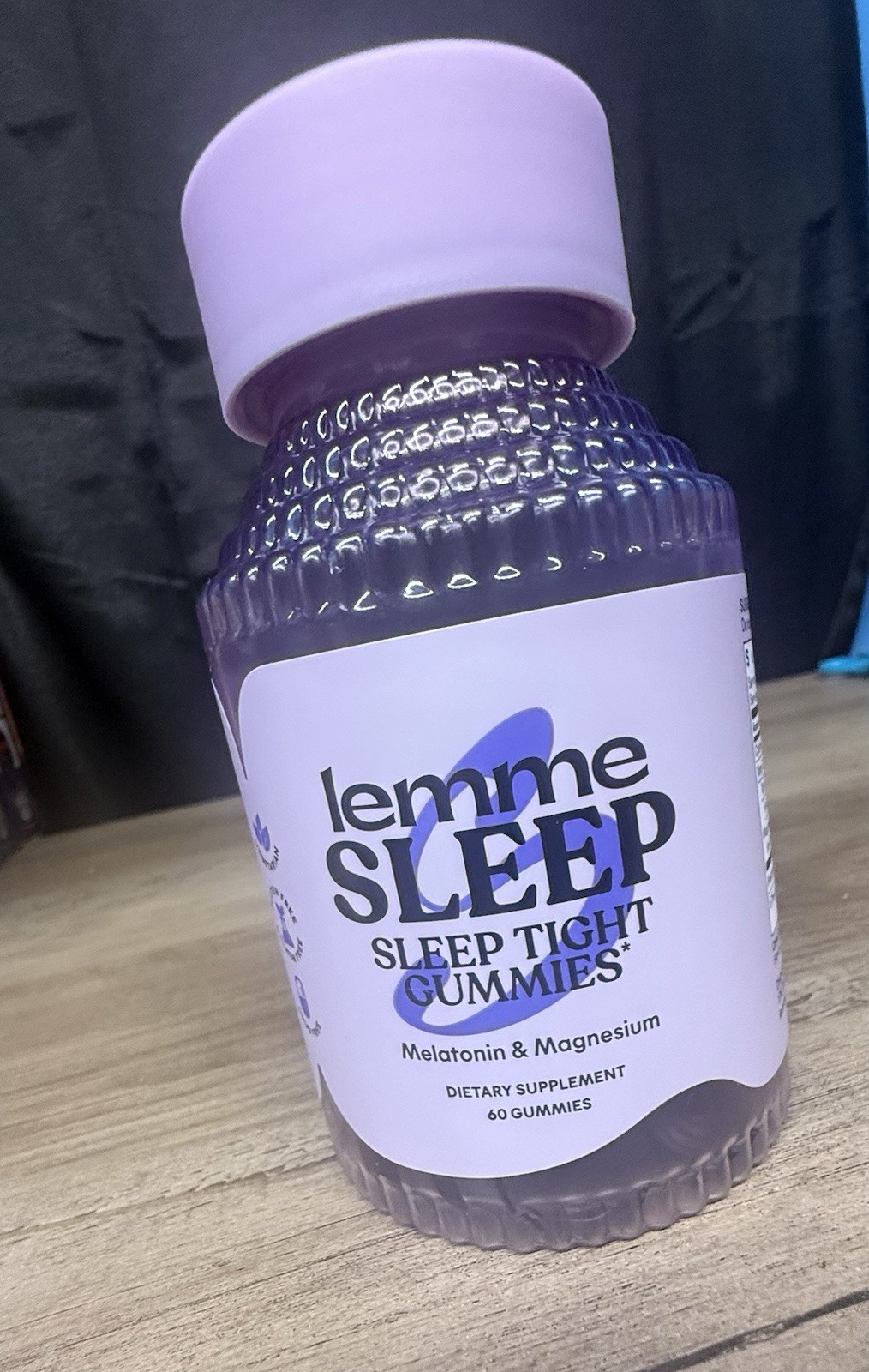 Lemme Sleep – Sleep Tight Gummies Melatonin & Magnesium 60 Count