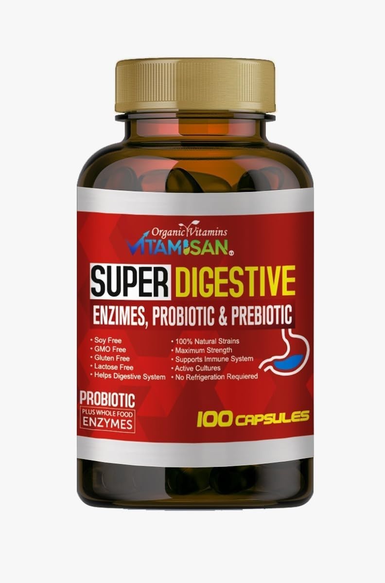 Sales Biliares Digestive Enzymes Pancreatin Enzimas Digestivas 100-Cap