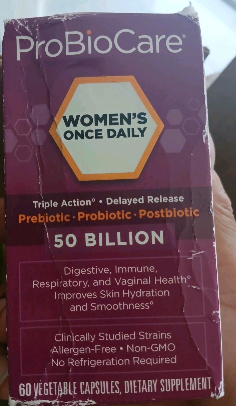 Women’s Once Daily Probiotic – Digestive Health – 50 Billion CFUs (60 Capsules)